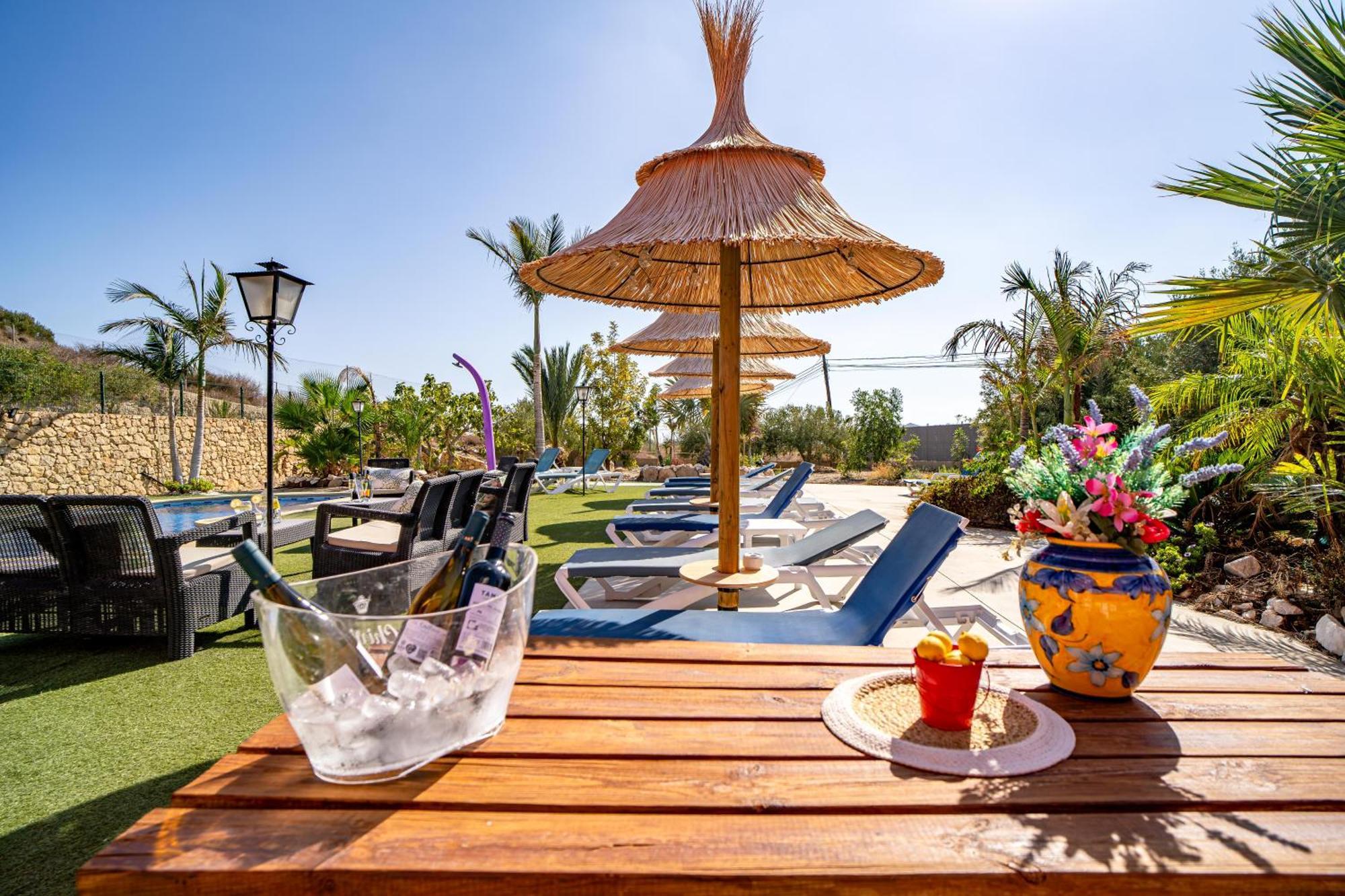 Villa Adelina En Turre, Almeria, Villa De Lujo Con Piscina Privada Cerca De Las Playas De Mojacar Zewnętrze zdjęcie