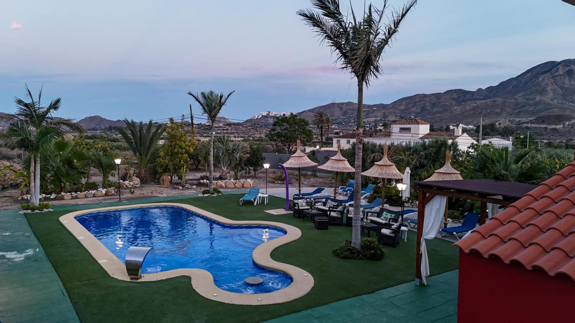 Villa Adelina En Turre, Almeria, Villa De Lujo Con Piscina Privada Cerca De Las Playas De Mojacar Zewnętrze zdjęcie