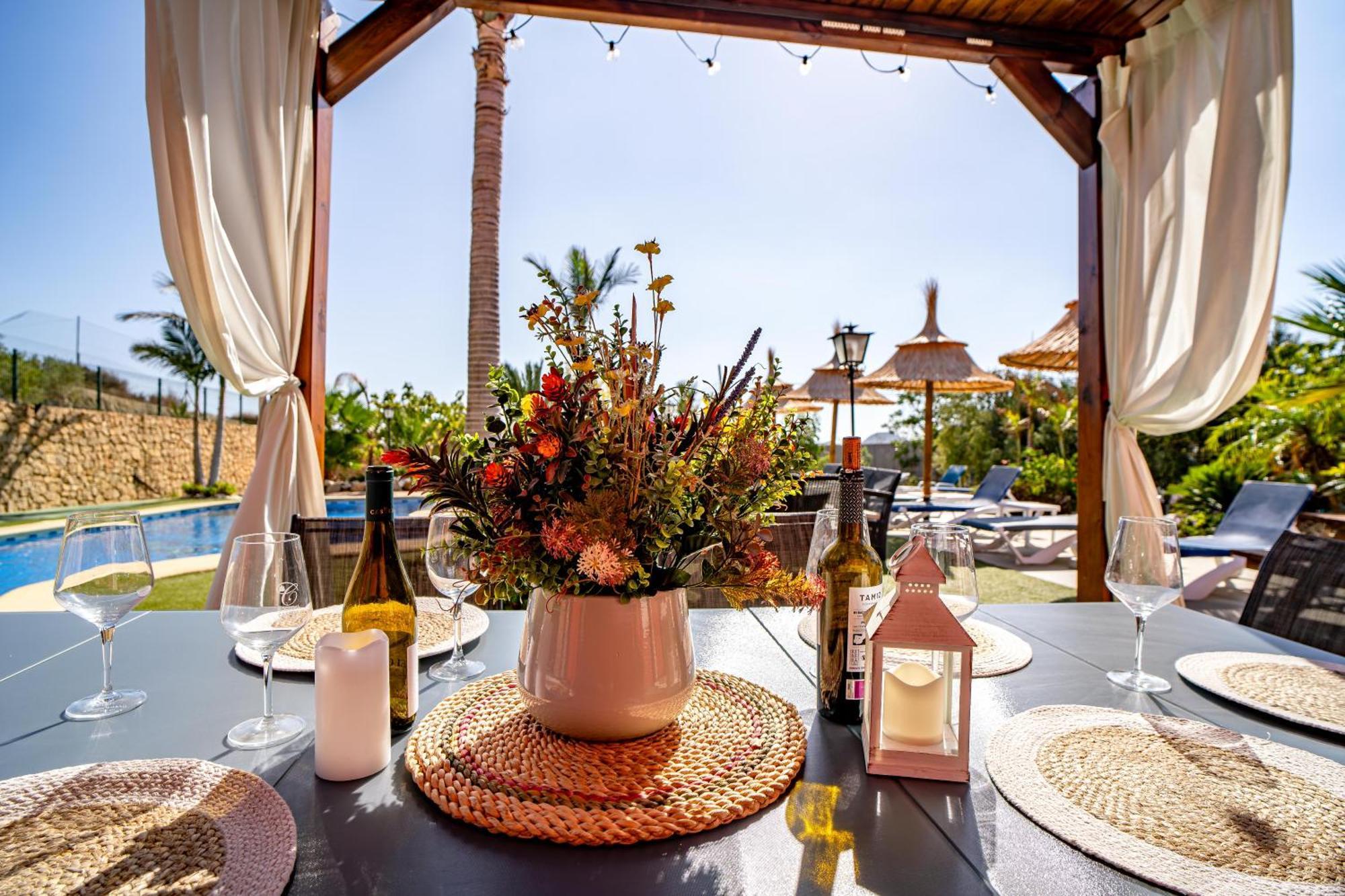 Villa Adelina En Turre, Almeria, Villa De Lujo Con Piscina Privada Cerca De Las Playas De Mojacar Zewnętrze zdjęcie